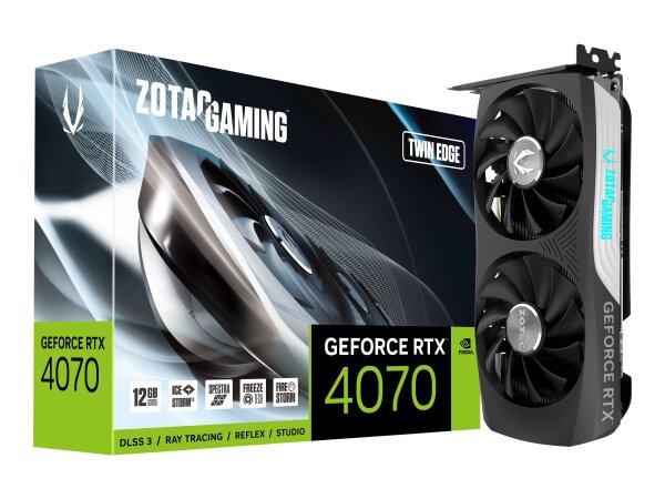 ZOTAC RTX 4070 Twin Edge 12GB  ( ZT-D40700E-10M )