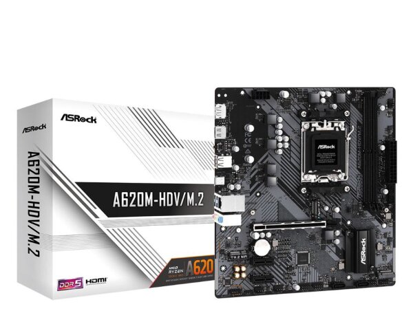 ASROCK A620M-HDV/M.2 SAM5  ( 90-MXBLL0-A0UAYZ )