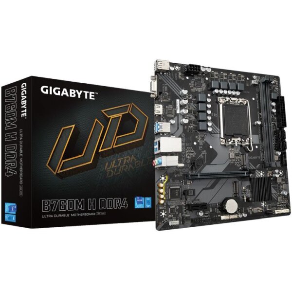 GIGABYTE B760M H DDR4 S1700  ( B760M H DDR4 )