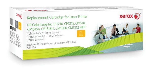 XEROX HP Colour LaserJet CM1525 series Gelb Tonerpatrone kompatibel zu HP CB542A ( 003R99787 )