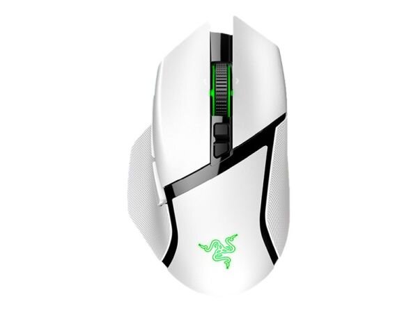 RAZER Basilisk V3 Pro kabellose Gaming Maus Mercury - 13-Zonen-Chroma-Beleuchtun  ( RZ01-04620200-R3G1 )