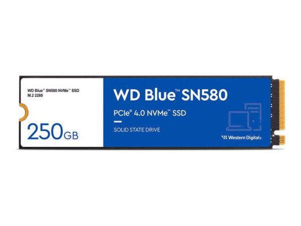 WESTERN DIGITAL Blue SN580 NVMe 250GB  ( WDS250G3B0E )