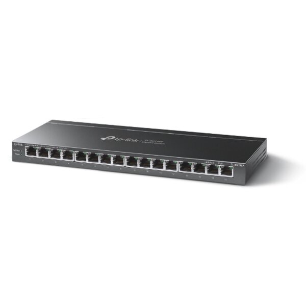 TP-LINK 16-Port Gigabit Desktop Switch with 16-Port PoE+  ( TL-SG116P )