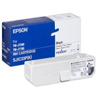 EPSON Tintenpatrone schwarz TM-J7xx