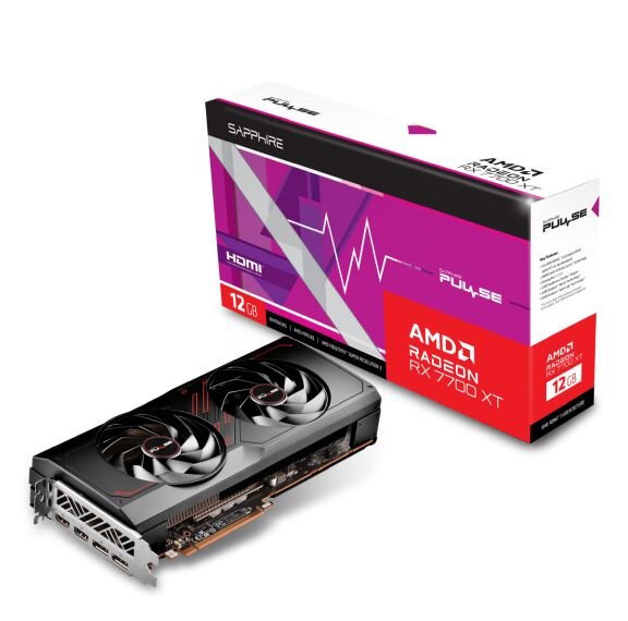 SAPPHIRE Radeon RX 7700 XT Pulse OC 12GB  ( 11335-04-20G )