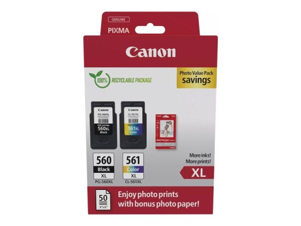 CANON PG-560 XL / CL-561 XL Photo Value Pack