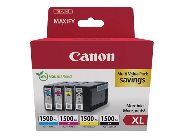 CANON PGI-1500 XL BK/C/M/Yk Multipack