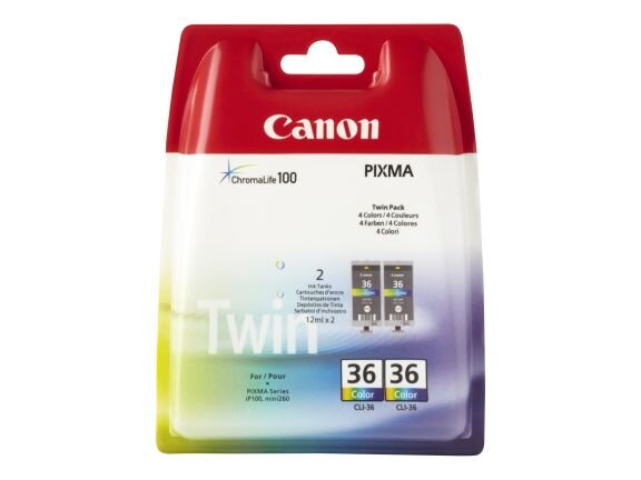 CANON CLI-36 Color Twin Pack