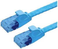 VALUE 21992053 RJ45 Netzwerkkabel, Patchkabel CAT 6a U/UTP 3.00 m Blau 1 St.