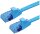 VALUE 21992053 RJ45 Netzwerkkabel, Patchkabel CAT 6a U/UTP 3.00 m Blau 1 St.