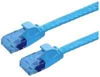 VALUE 21992051 RJ45 Netzwerkkabel, Patchkabel CAT 6a U/UTP 1.00 m Blau 1 St.
