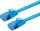 VALUE 21992052 RJ45 Netzwerkkabel, Patchkabel CAT 6a U/UTP 2.00 m Blau 1 St.