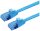 VALUE 21992052 RJ45 Netzwerkkabel, Patchkabel CAT 6a U/UTP 2.00 m Blau 1 St.