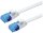 VALUE 21992060 RJ45 Netzwerkkabel, Patchkabel CAT 6a U/UTP 0.50 m Weiß 1 St.