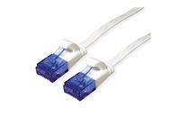 VALUE 21992063 RJ45 Netzwerkkabel, Patchkabel CAT 6a U/UTP 3.00 m Weiß 1 St.