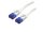 VALUE 21992063 RJ45 Netzwerkkabel, Patchkabel CAT 6a U/UTP 3.00 m Weiß 1 St.