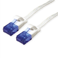 VALUE 21992064 RJ45 Netzwerkkabel, Patchkabel CAT 6a U/UTP 1.50 m Weiß 1 St.