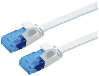 VALUE 21992061 RJ45 Netzwerkkabel, Patchkabel CAT 6a U/UTP 1.00 m Weiß 1 St.