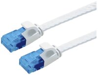 VALUE 21992065 RJ45 Netzwerkkabel, Patchkabel CAT 6a U/UTP 5.00 m Weiß 1 St.