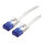 VALUE 21992065 RJ45 Netzwerkkabel, Patchkabel CAT 6a U/UTP 5.00 m Weiß 1 St.