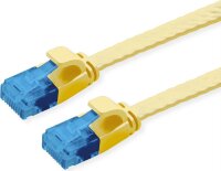 VALUE 21992031 RJ45 Netzwerkkabel, Patchkabel CAT 6a U/UTP 1.00 m Gelb 1 St.