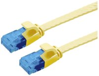 VALUE 21992031 RJ45 Netzwerkkabel, Patchkabel CAT 6a U/UTP 1.00 m Gelb 1 St.