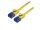 VALUE 21992031 RJ45 Netzwerkkabel, Patchkabel CAT 6a U/UTP 1.00 m Gelb 1 St.