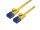 VALUE 21992031 RJ45 Netzwerkkabel, Patchkabel CAT 6a U/UTP 1.00 m Gelb 1 St.