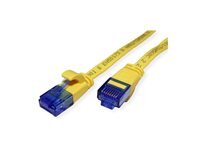 VALUE 21992032 RJ45 Netzwerkkabel, Patchkabel CAT 6a U/UTP 2.00 m Gelb 1 St.