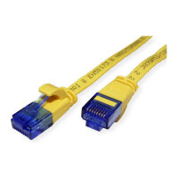 VALUE 21992032 RJ45 Netzwerkkabel, Patchkabel CAT 6a U/UTP 2.00 m Gelb 1 St.