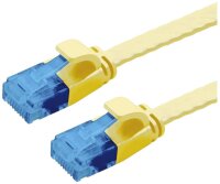 VALUE 21992032 RJ45 Netzwerkkabel, Patchkabel CAT 6a U/UTP 2.00 m Gelb 1 St.