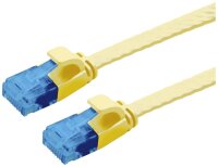 VALUE 21992034 RJ45 Netzwerkkabel, Patchkabel CAT 6a U/UTP 1.50 m Gelb 1 St.