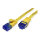 VALUE 21992034 RJ45 Netzwerkkabel, Patchkabel CAT 6a U/UTP 1.50 m Gelb 1 St.
