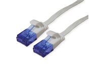 VALUE 21992014 RJ45 Netzwerkkabel, Patchkabel CAT 6a U/UTP 1.50 m Grau 1 St.