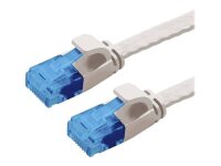 VALUE 21992010 RJ45 Netzwerkkabel, Patchkabel CAT 6a U/UTP 0.50 m Grau 1 St.