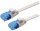 VALUE 21992013 RJ45 Netzwerkkabel, Patchkabel CAT 6a U/UTP 3.00 m Grau 1 St.