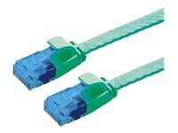 VALUE 21992044 RJ45 Netzwerkkabel, Patchkabel CAT 6a U/UTP 1.50 m Grün 1 St.