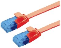 VALUE 21992024 RJ45 Netzwerkkabel, Patchkabel CAT 6a U/UTP 1.50 m Rot 1 St.