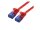 VALUE 21992024 RJ45 Netzwerkkabel, Patchkabel CAT 6a U/UTP 1.50 m Rot 1 St.