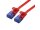 VALUE 21992024 RJ45 Netzwerkkabel, Patchkabel CAT 6a U/UTP 1.50 m Rot 1 St.