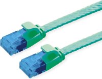 VALUE 21992045 RJ45 Netzwerkkabel, Patchkabel CAT 6a U/UTP 5.00 m Grün 1 St.