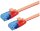 VALUE 21992020 RJ45 Netzwerkkabel, Patchkabel CAT 6a U/UTP 0.50 m Rot 1 St.