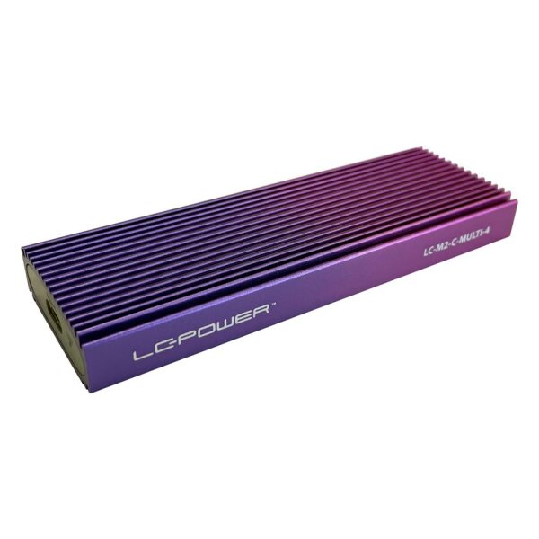 LC-POWER SSD-Gehäuse LC-M2-C-Multi-4 -M.2 (NVMe & SATA)  ( LC-M2-C-MULTI-4 )