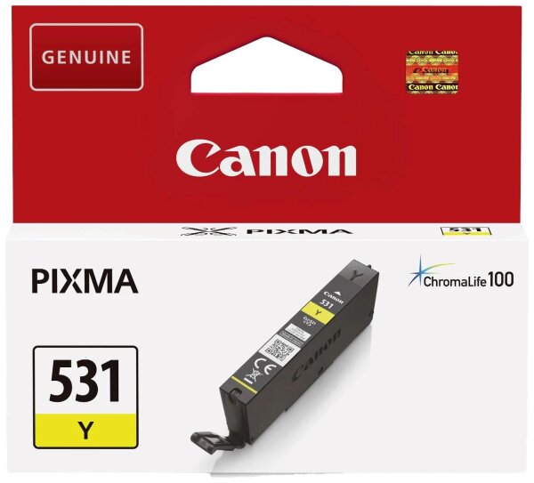 CANON CLI-531 Y yellow  ( 6121C001 )