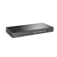 TP-LINK Omada 16-Port 2.5GBASE-T and 2-Port 10GE SFP+ L2+...