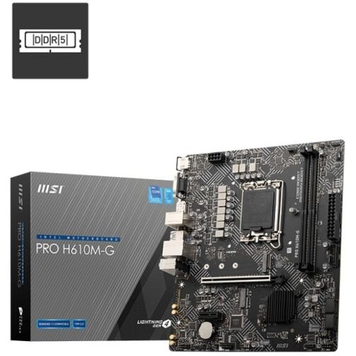 MSI PRO H610M-G S1700  ( 7D46-075R )