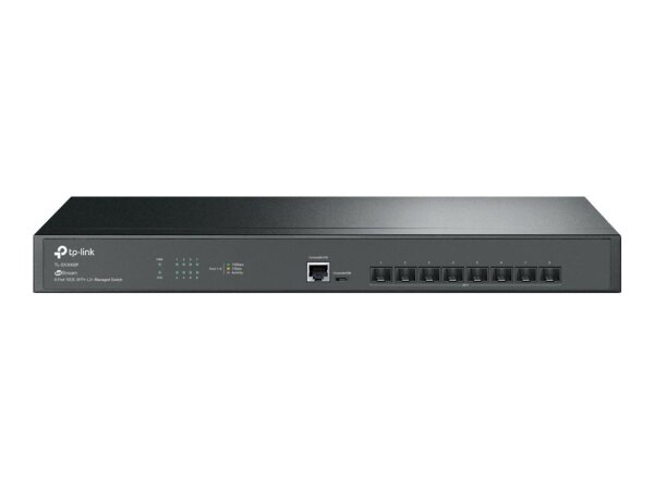 TP-LINK Omada 8-Port 10GE SFP+ L2+ Managed Switch