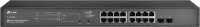 TP-LINK Omada 18-Port PoE+ Gigabit Smart Switch with 2...