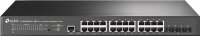 TP-LINK Omada 24-Port 2.5GBASE-T and 4-Port 10GE SFP+ L2+ Managed Switch with 16-Port PoE+ & 8-Port
