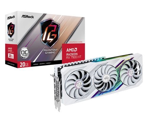 ASROCK RX 7900XT Phantom Gaming White OC 20GB  ( 90-GA4XZZ-00UANF )